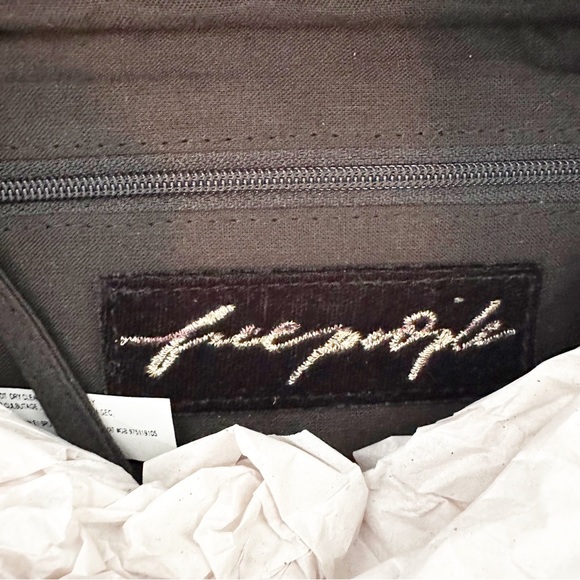 Free People Wren Midnight Velvet Sling bag - Picture 8 of 8